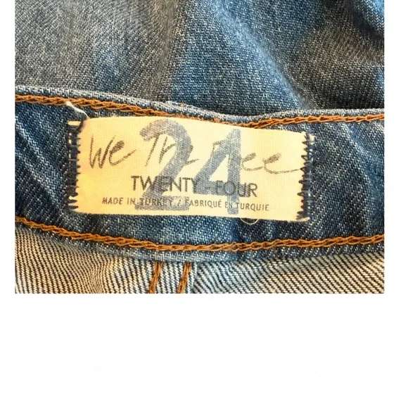 NWOT Free People We the Free Old West Slouchy Jeans | Size 24 - Picture 4 of 13